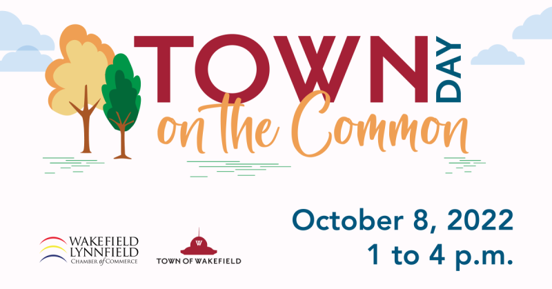  Town Day on the Common October 8, 1 to 4 pm